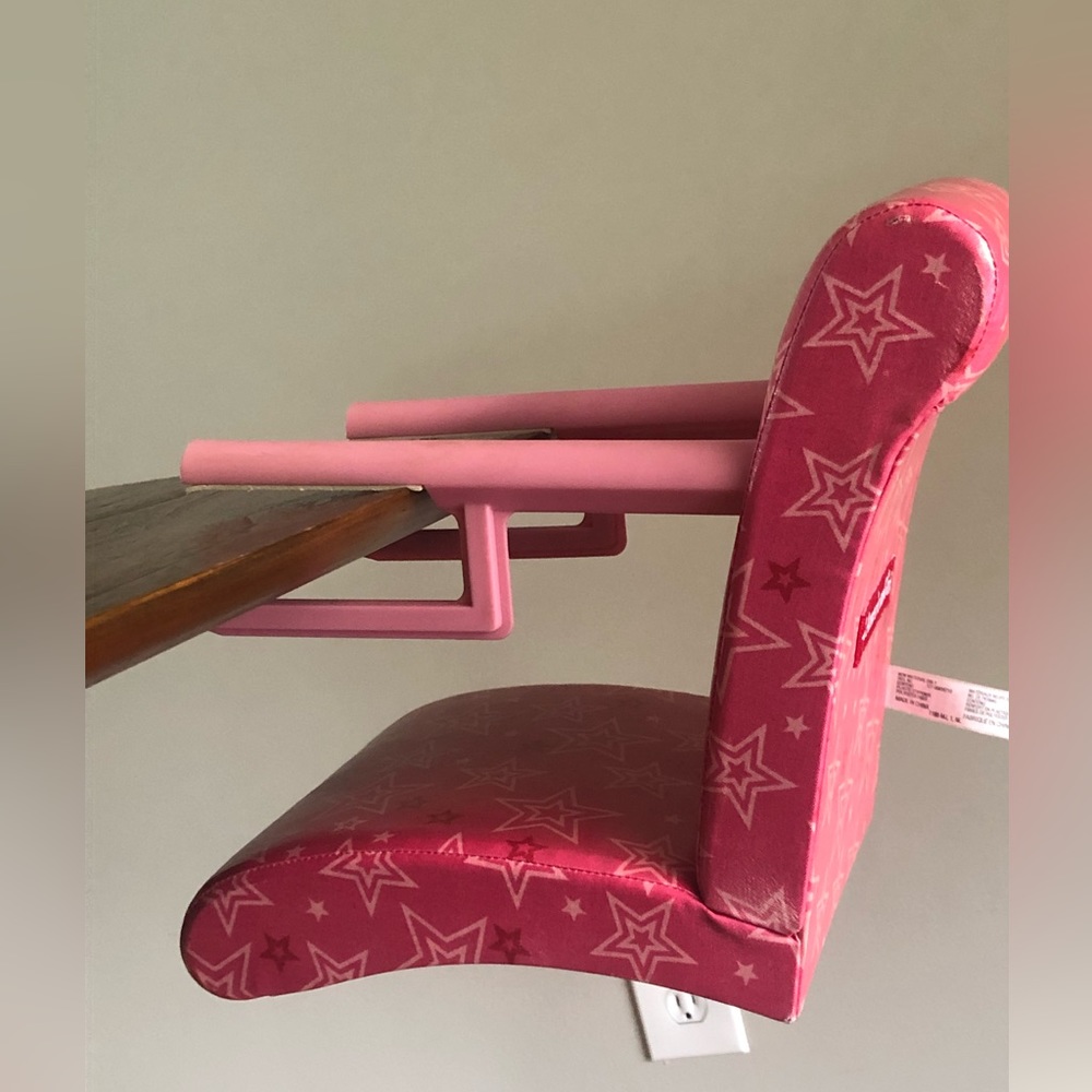 American girl doll table high chair